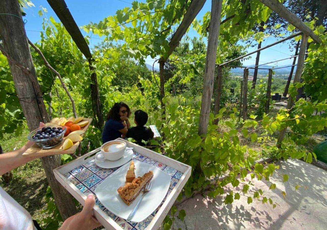 "Il Casaletto" Agriturismo Moderno, Vista Panoramica E Cibo Spettacolare- Scurcola Marsicana Εξωτερικό φωτογραφία