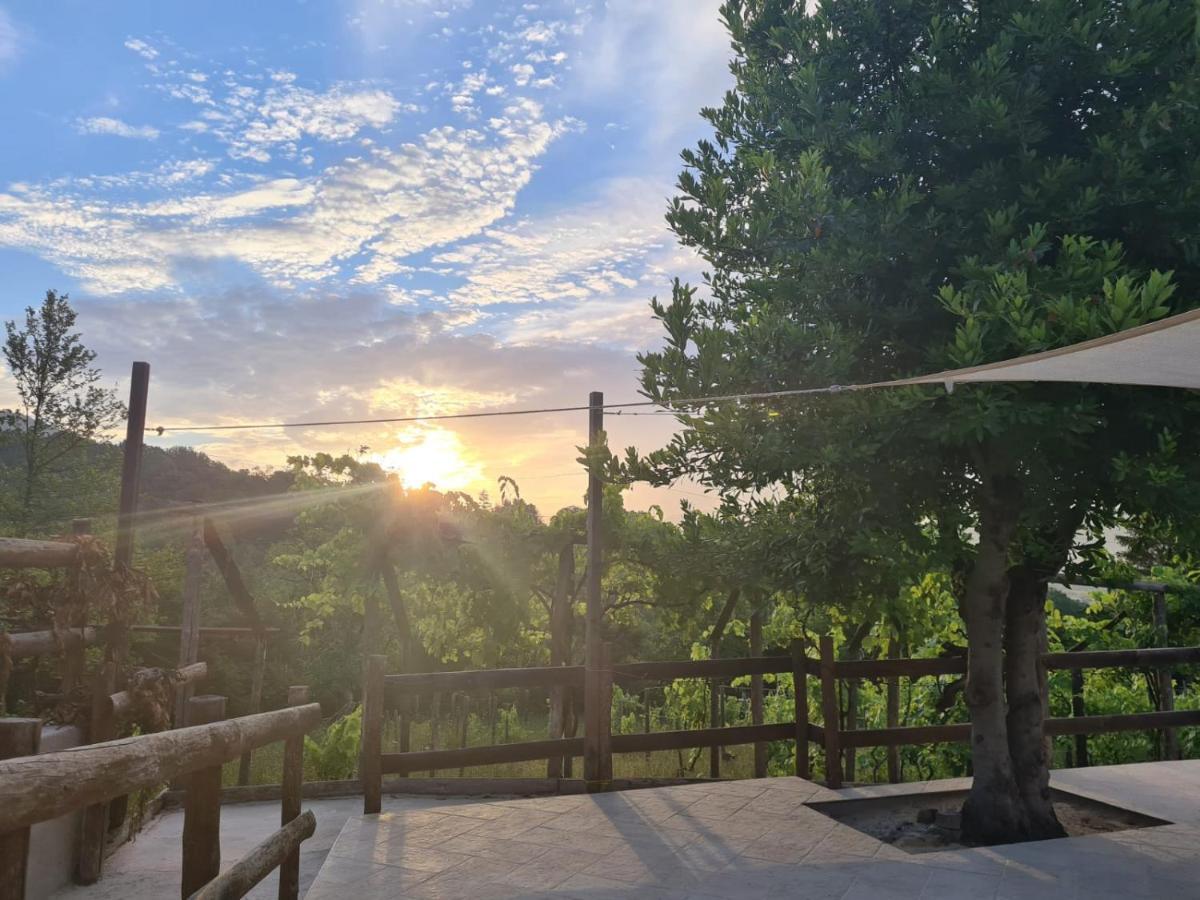 "Il Casaletto" Agriturismo Moderno, Vista Panoramica E Cibo Spettacolare- Scurcola Marsicana Εξωτερικό φωτογραφία