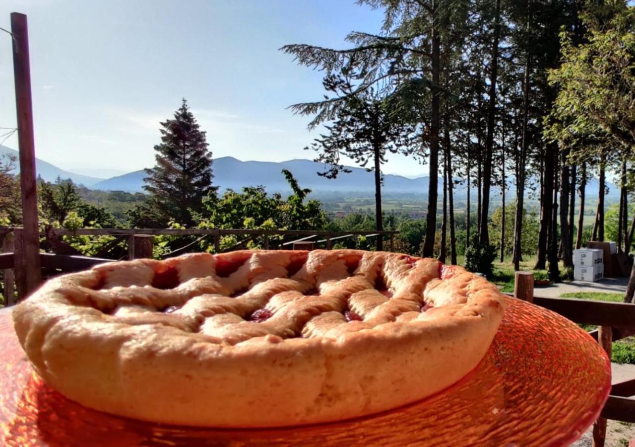 "Il Casaletto" Agriturismo Moderno, Vista Panoramica E Cibo Spettacolare- Scurcola Marsicana Εξωτερικό φωτογραφία